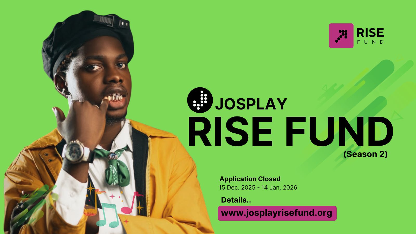 Josplay Rise Fund 2 enters final review stage as judges assess entries from across Africa
